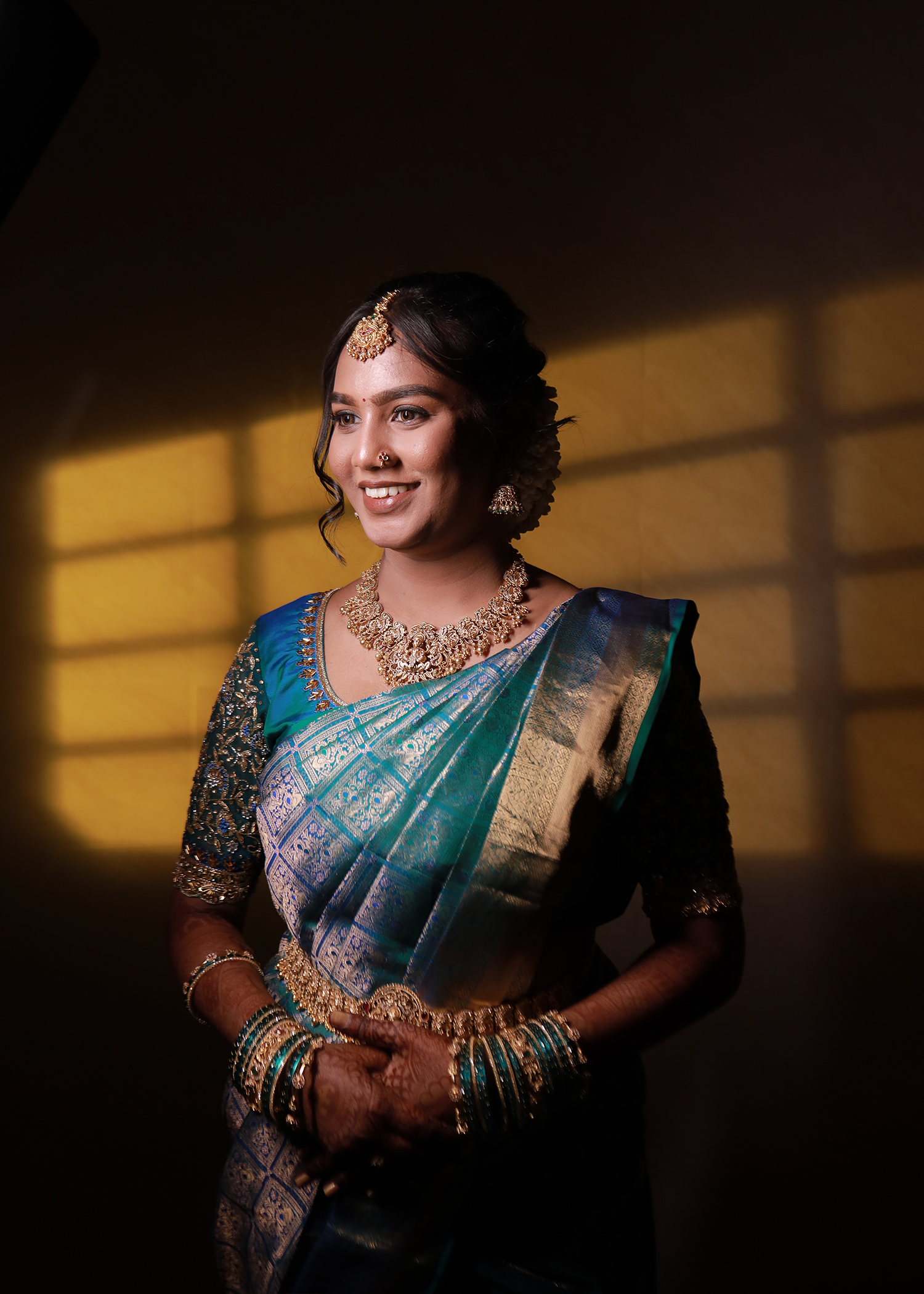 RAS Photography — editorial portrait with dramatic colour